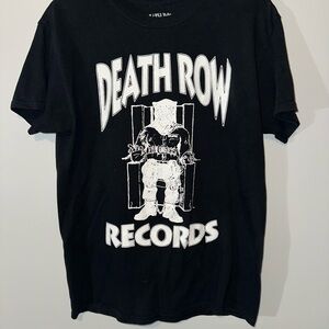 Death Row Records Black T-Shirt